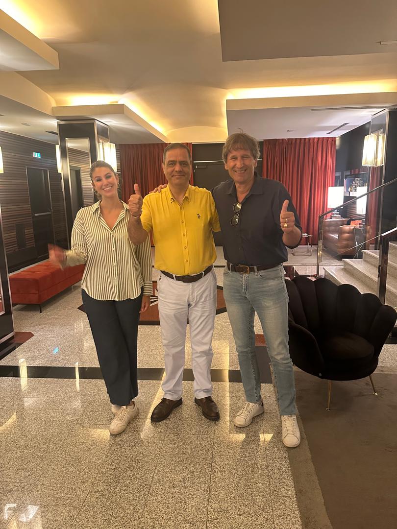 Gianfranco,Ali and Francesca -DAS and IAS team